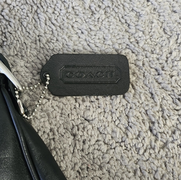 Coach Authentic Vintage Legacy West Zoe Hobo - Black Leather - Picture 2 of 10